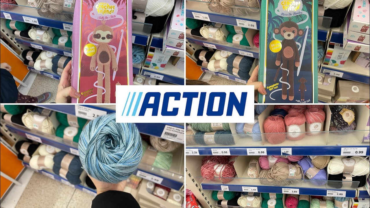 Action live Shopping 💙 Neue H&auml;kelsets | Wolle | Baumwolle 