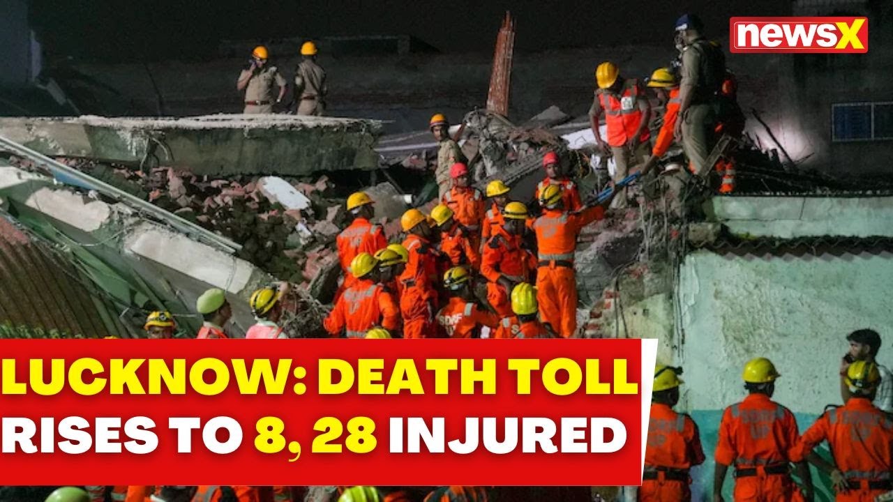 Lucknow Building Collapse: Death Toll Rises to 8, 28 Injured | NewsX