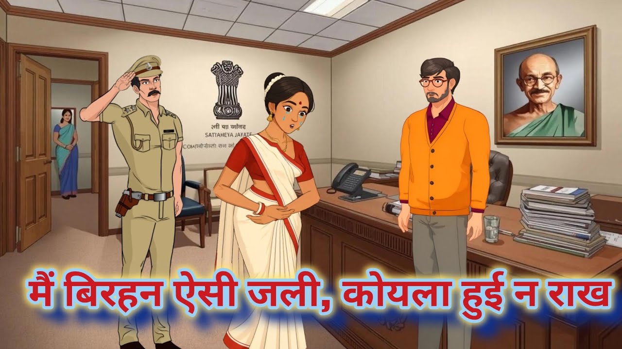 क्यों अरेस्ट किया एक I.A.S.बीवी को पति ने? #magiccartoon #hindikahanicartoon  || Compilation Video 