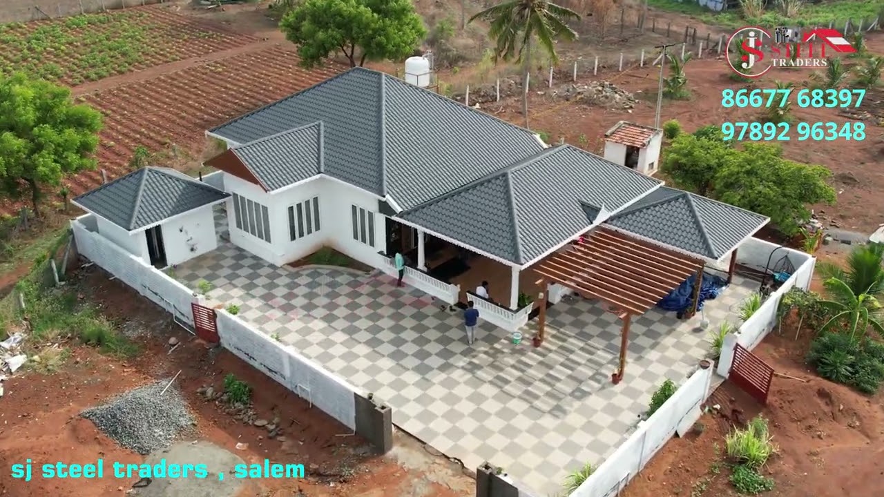 25 years warranty roofing | தமிழ்நாட்டில் இதுதான் Trending | Roofing Sheets