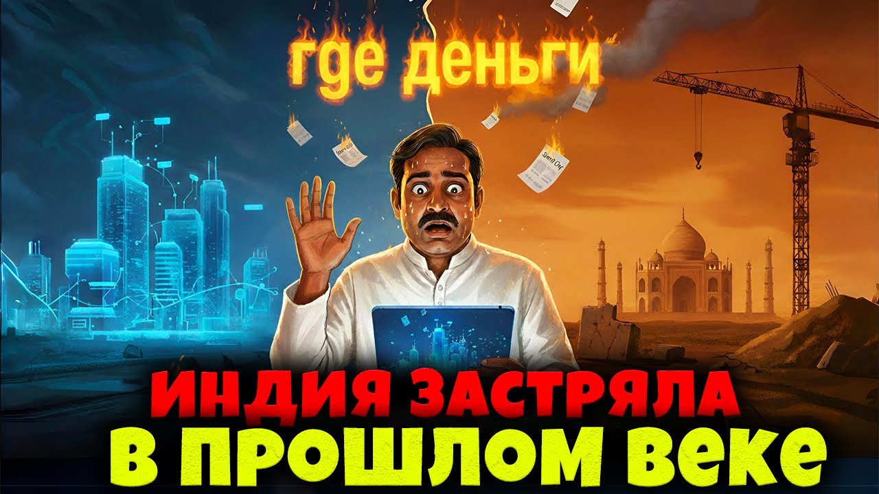 Почему Индия Обещавшая Построить Умные Города Потратила 5 Триллионов Долларов и Осталась Ни С Чем.