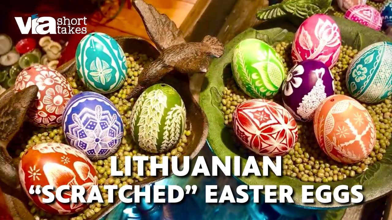 Stunning Lithuanian Easter Eggs By Hand