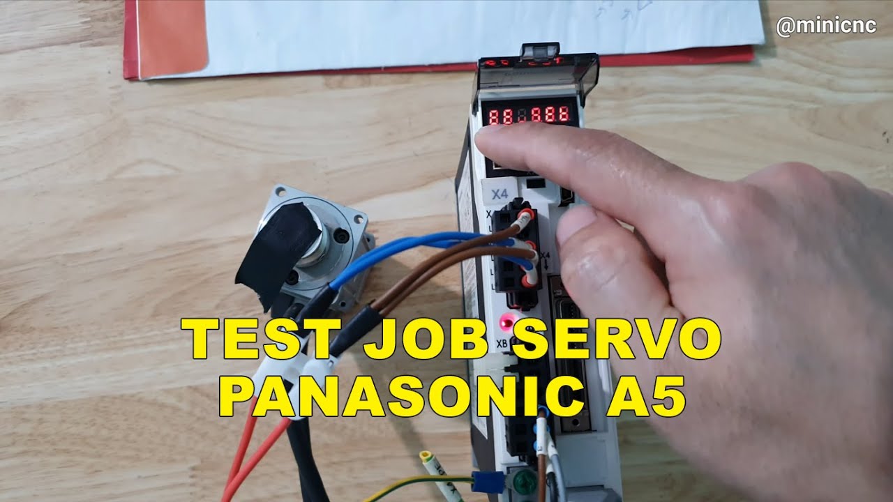 A5 - Hướng Dẫn Test Jog Servo Panasonic