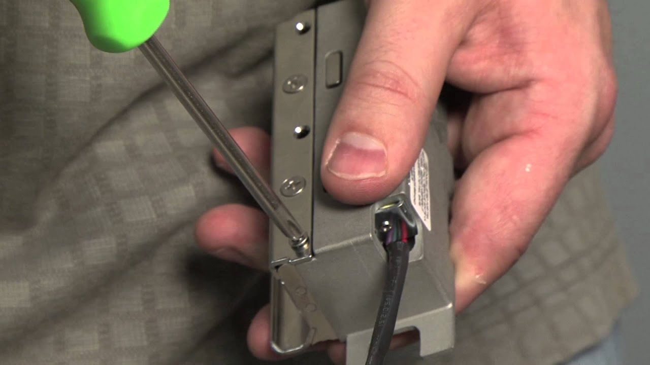 HES8500 electric strike install video