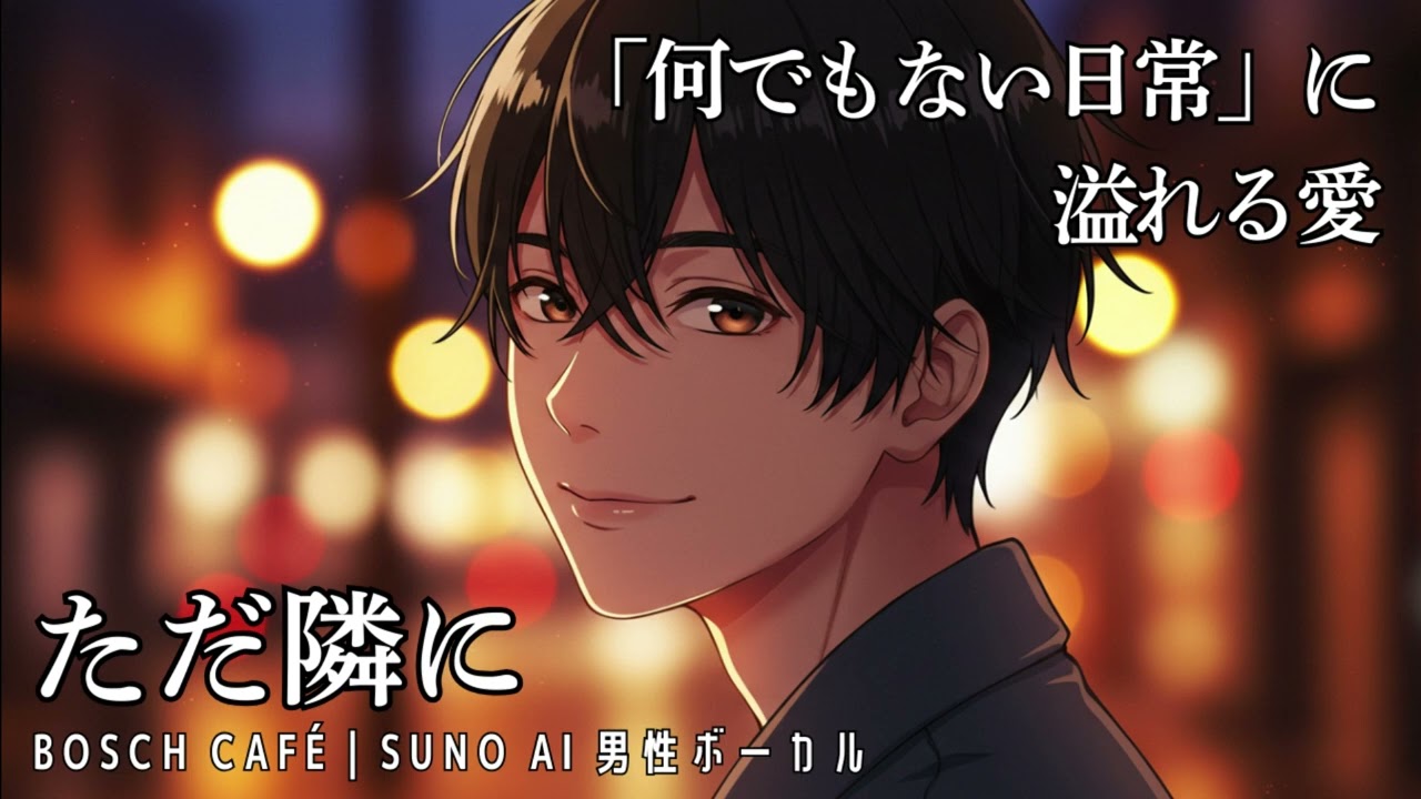 ただ隣に | 何気ない日常を宝物に変える、心温まるアコースティック・ラブソング #AI作曲 #オリジナル曲 #suno #sunoai #sunoaisong #jpop