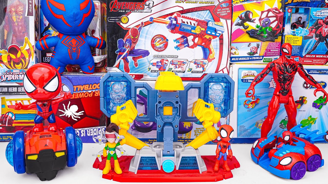 Marvel Spiderman Toys Unboxing Review | Spider Man Mask | Marvel Spiderman Collection Toys