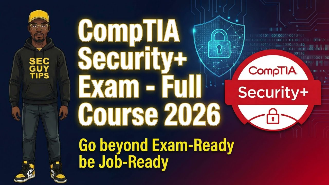 CompTIA Secruity+ Exam Full Course 2026 - Zero to Job Ready