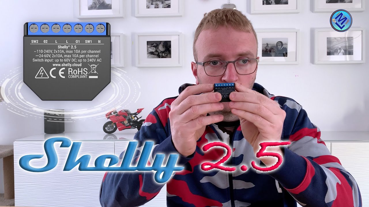 Shelly 2.5 - Collegamento e configurazione (rendiamo smart le ns. tapparelle)