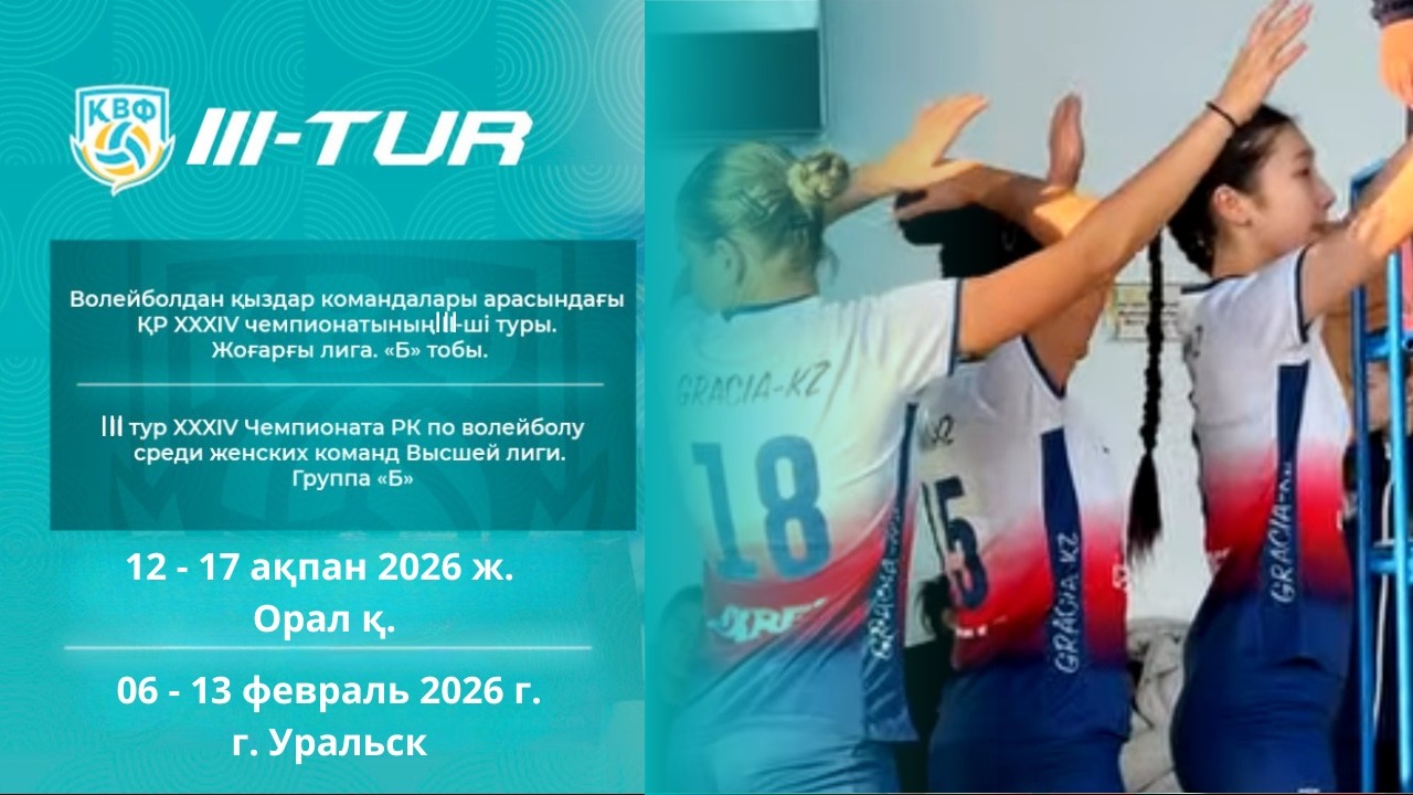 «Жайык» - «Zhalyn» | ӘЙЕЛДЕР ЖЕНЩИНЫ ІII тур XXXIV ЧРК | Жоғарғы/Высшая лига | Б тобы | Орал қ.