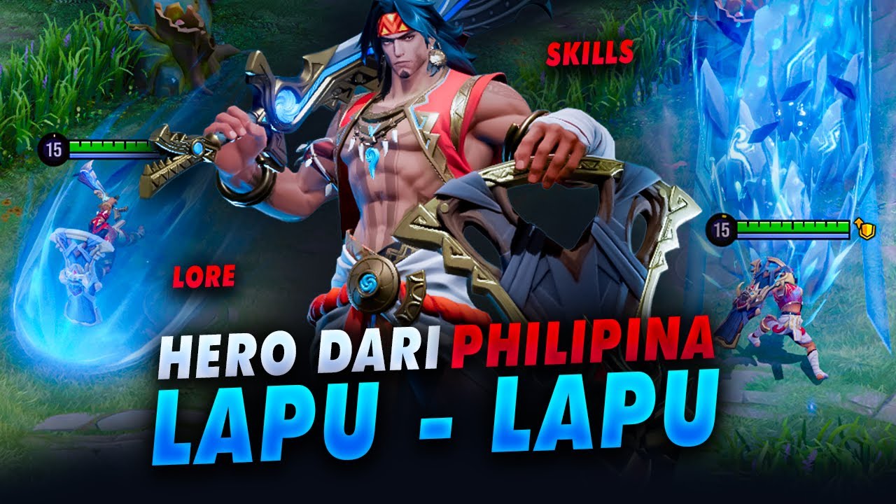 Mirip Aslinya, Hero Baru HOK Lapu - Lapu dari Filipina - Penjelasan Skill Tips Combo Lapulapu HOK