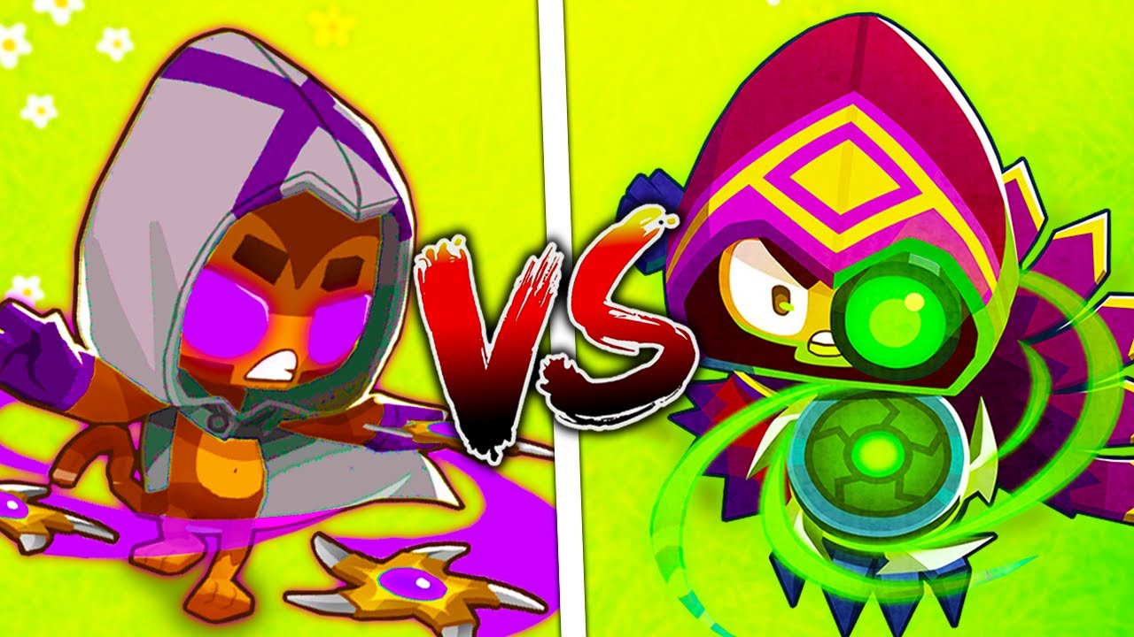 PARAGON VS 4TH PATH Бумеранг Обезьяна в BTD 6