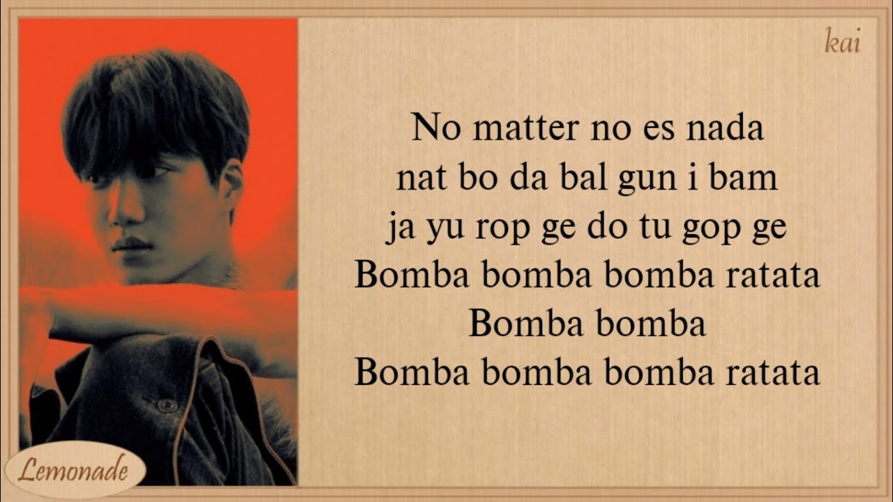 KAI Bomba Easy Lyrics