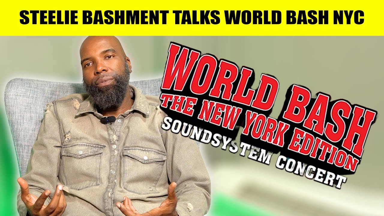 STEELIE BASHMENT Reveals All About World Bash NYC: Bass Odyssey, Fire Links, King Klepto & More