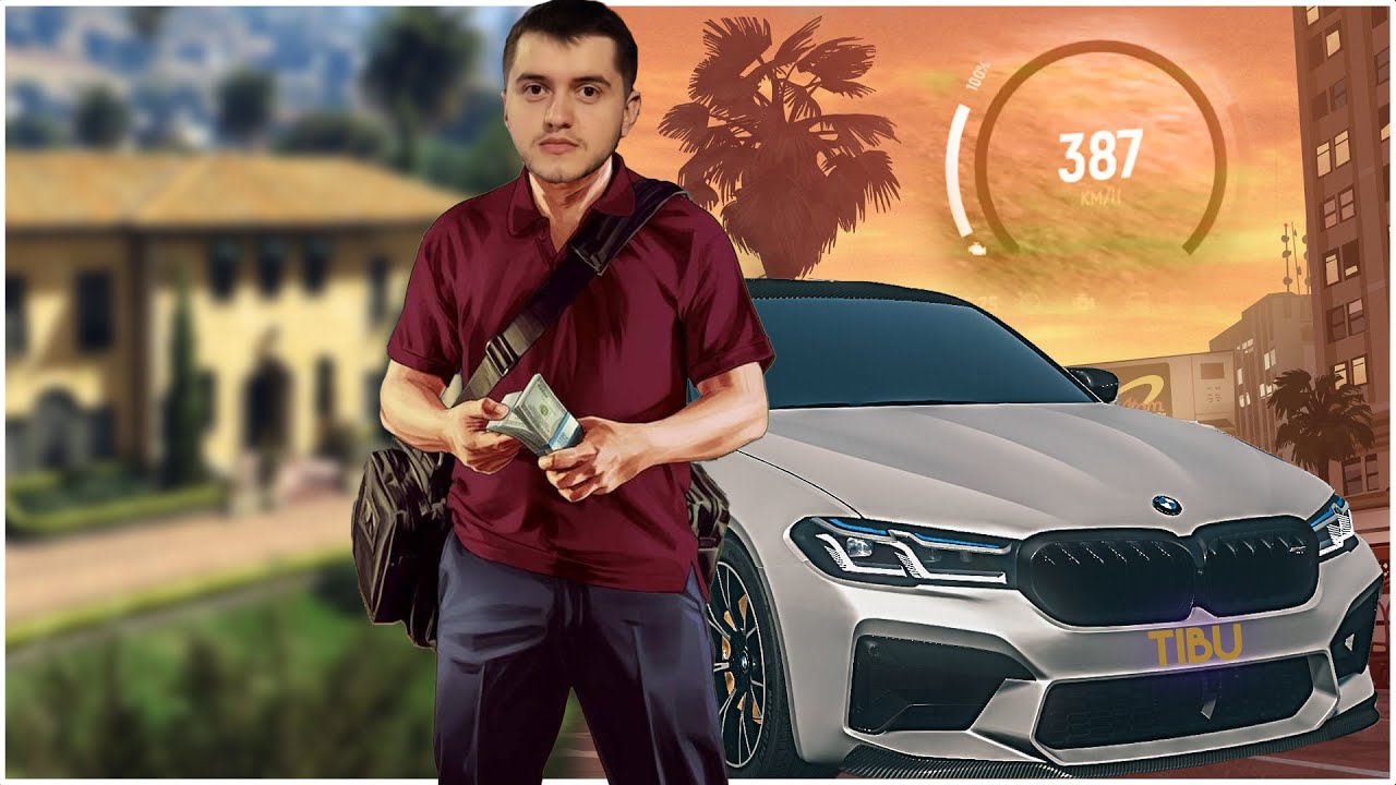 TIBUJA ME SHPI T'RE  +  SUPER BMW M5 387kmh + 🚗🏠