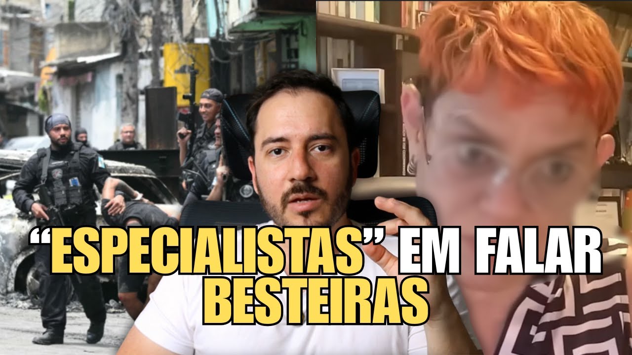 A megaoperação no RJ e o erro dos “intelectuais de almofada”