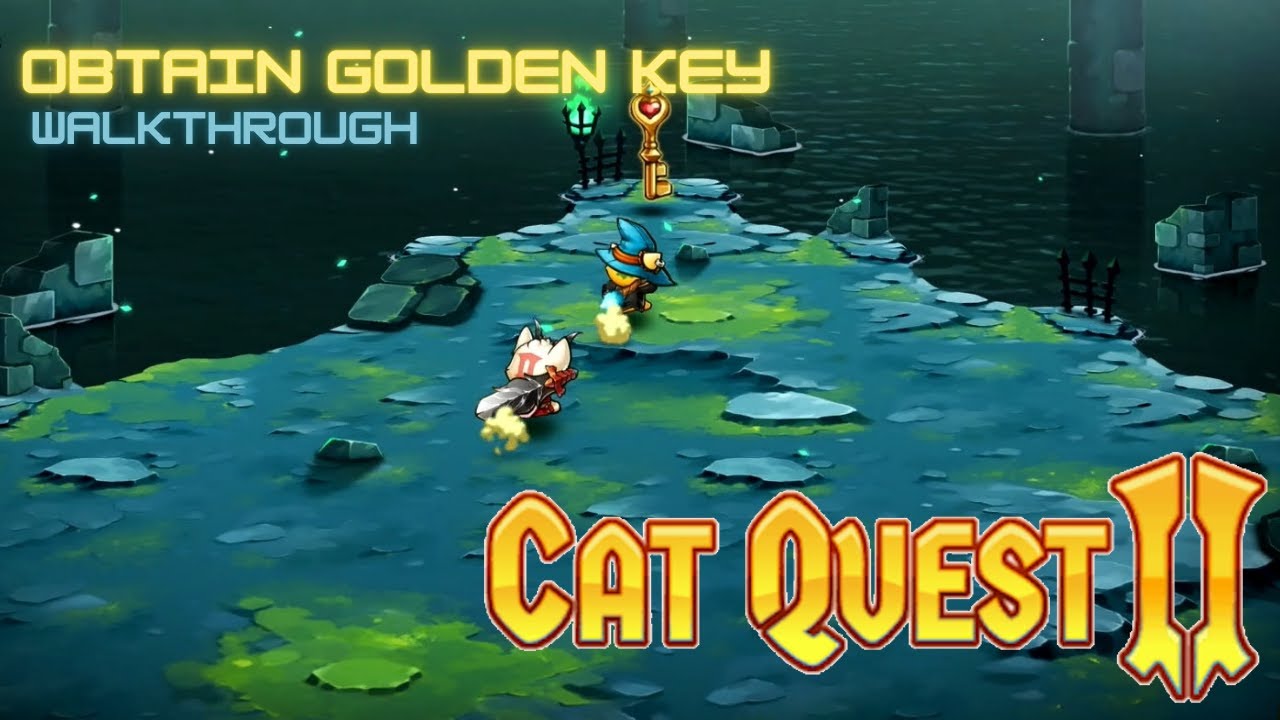 Cat Quest II - Golden Key For Golden Chests Walkthrough