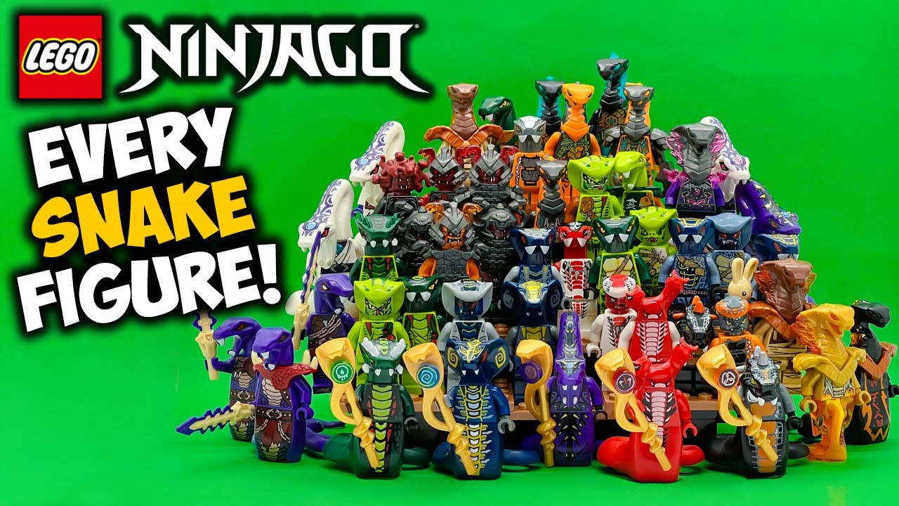 Every LEGO Ninjago Serpentine (Snake) Minifigure! 🐍 2012-2024 Reviewed!