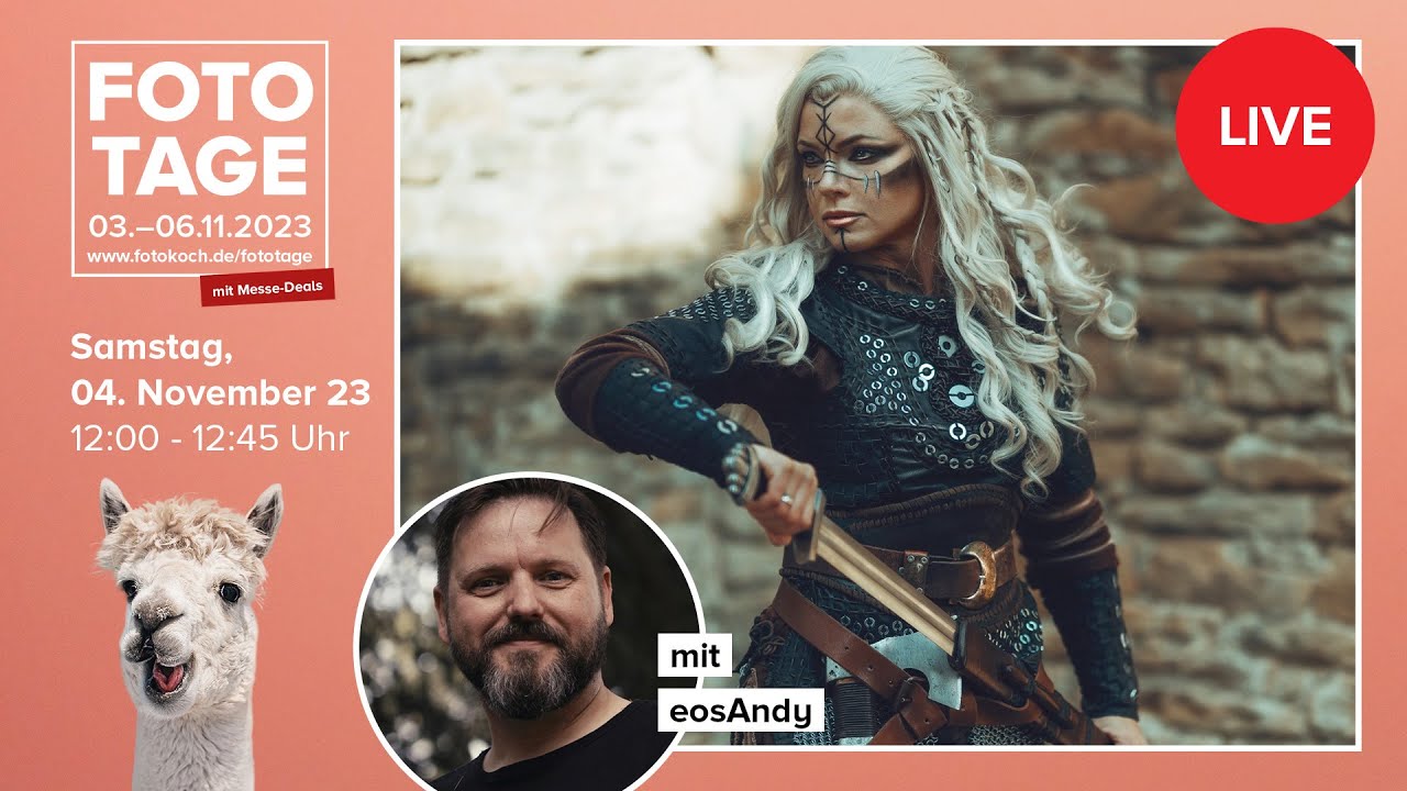 Basics der Cosplay Fotografie - eosAndy (CANON) #fototage