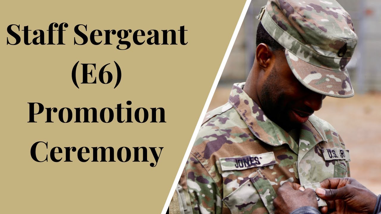 Climbing the Ranks: My Promotion Ceremony to Staff Sergeant!! 🇺🇸