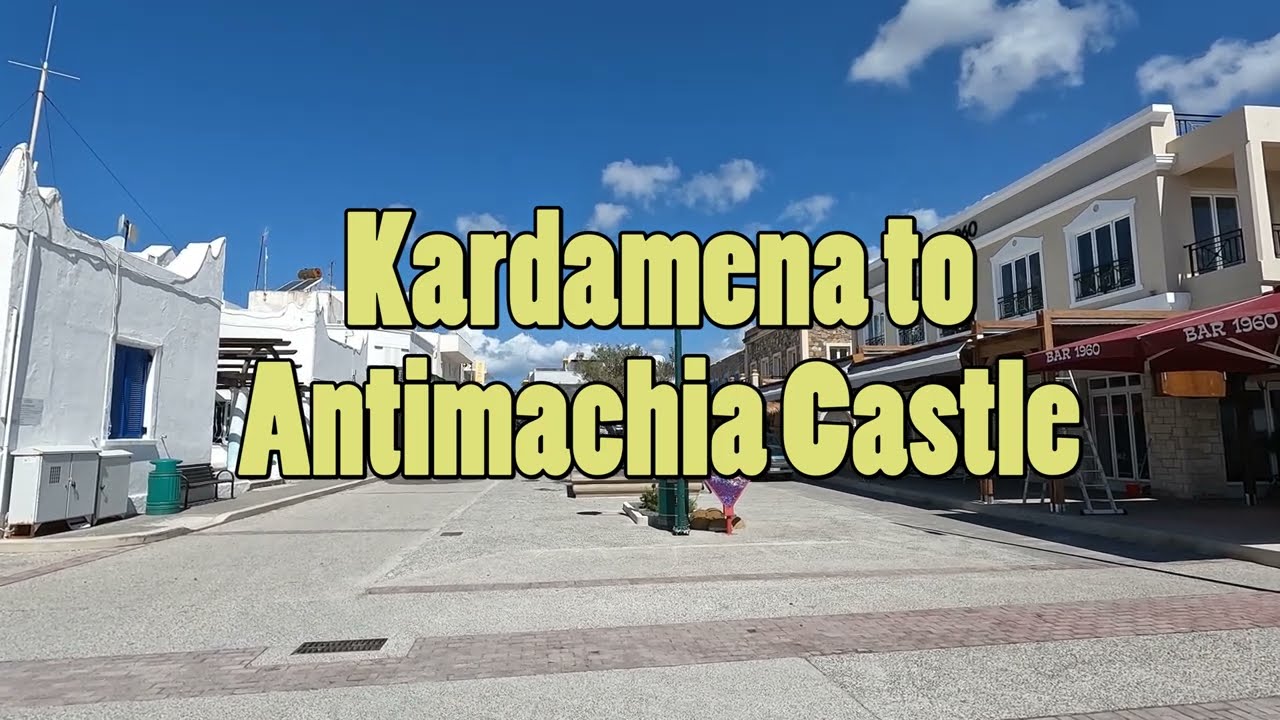 Walking from Kardamena to the Antimachia Castle
