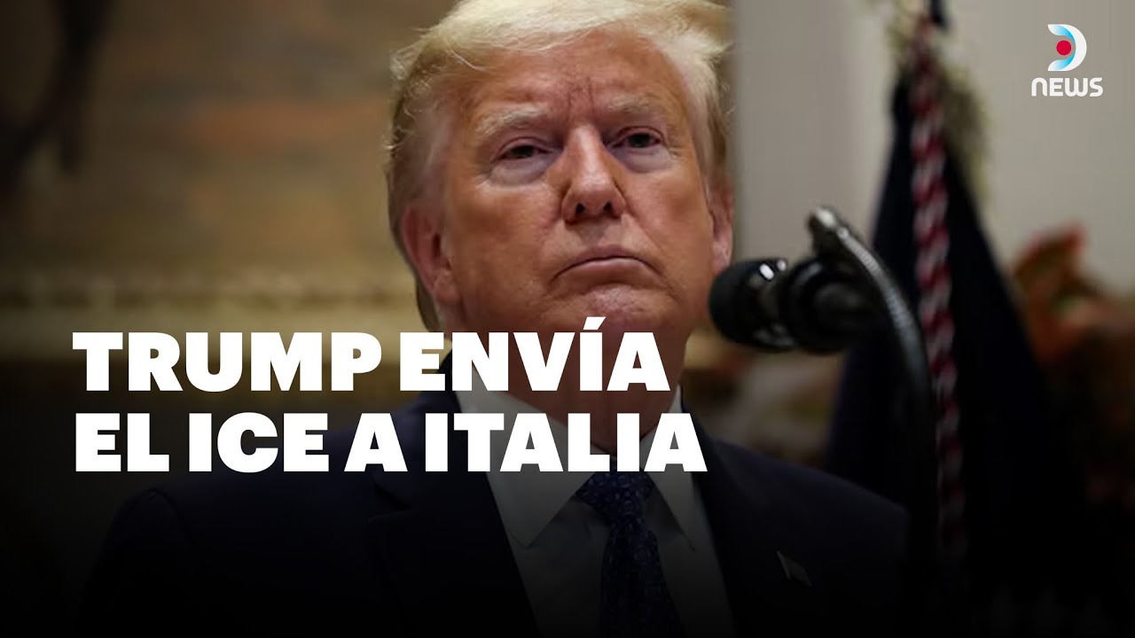 Trump desplegará agentes del ICE para apoyar las operaciones de seguridad en los JJ. OO. de Italia