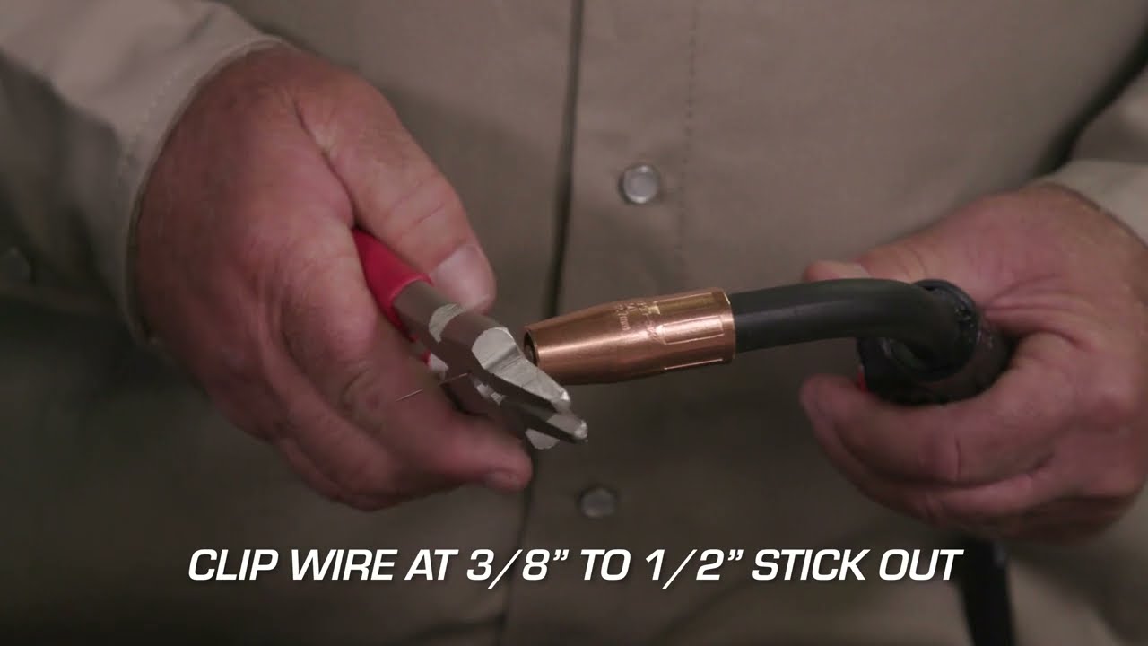 How To Replace Contact Tip And Nozzle