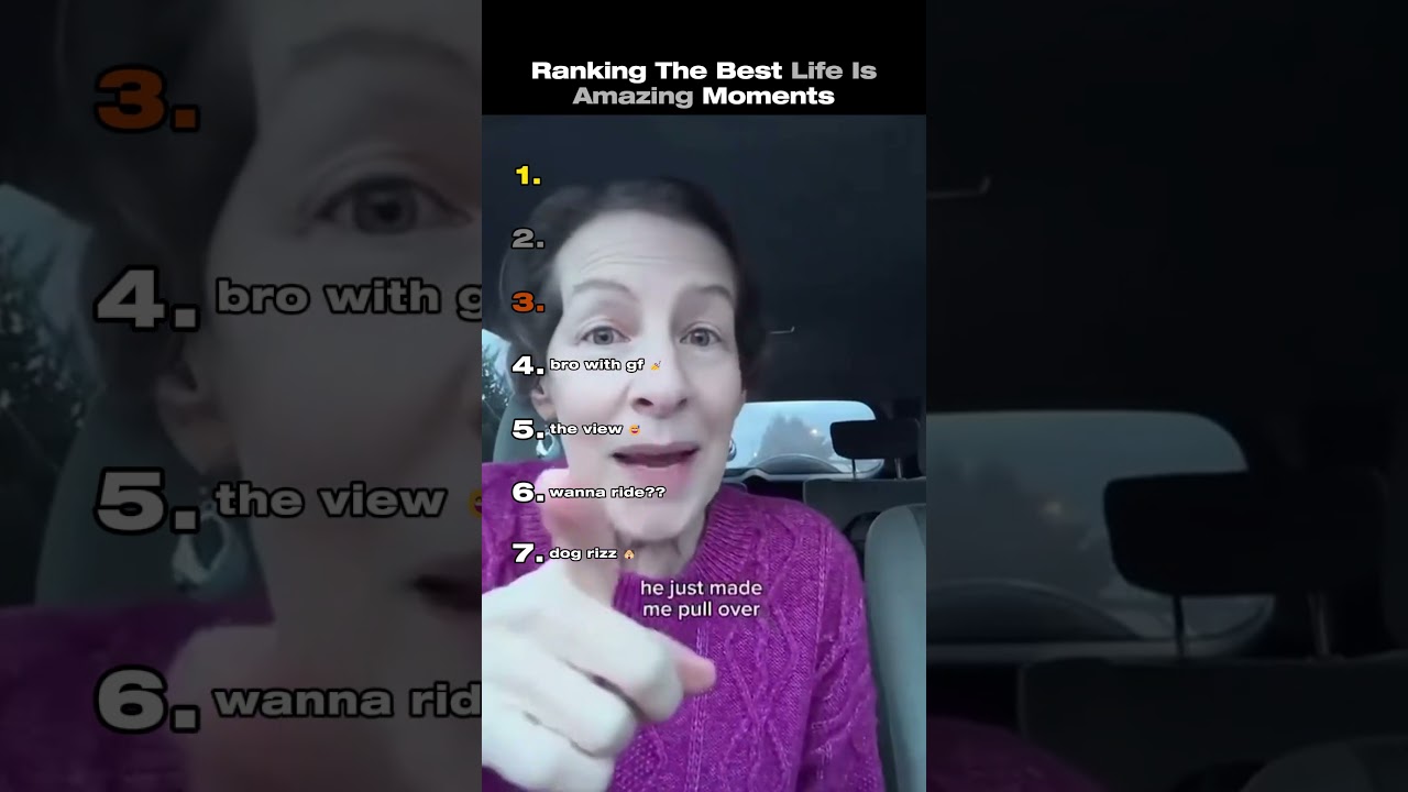 Ranking The Best Life Is Amazing Moments #shortsviral