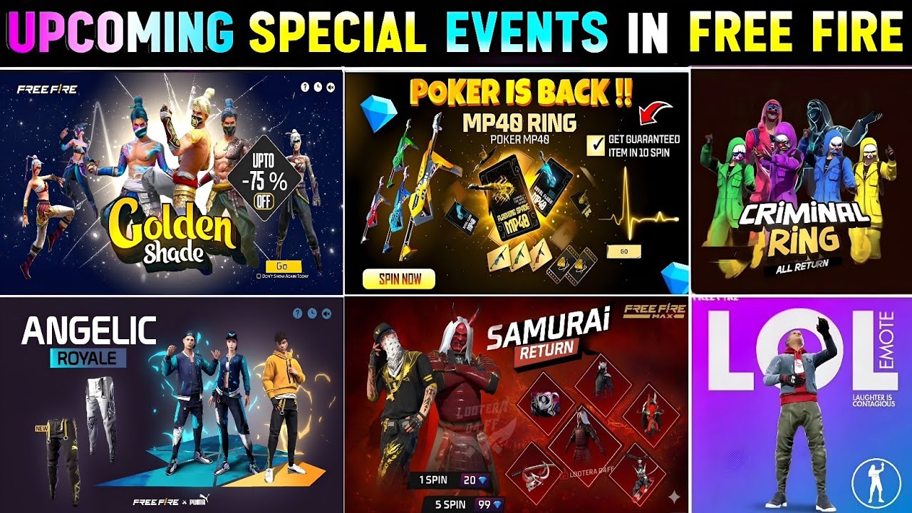 Golden Shade Bundle Return Date 🤯💥 | Poker Mp40 Return 2026 | Free Fire New Event | Ff New Event
