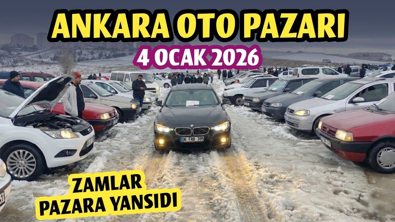 ANKARA OTO PAZARI - 4 Ocak 2026 | Sahibinden 2. El Otomobil Fiyatları ve İkinci El Araba Piyasası