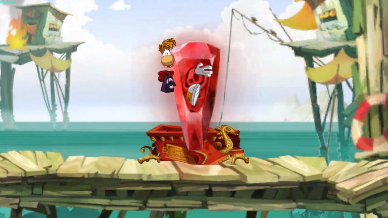 Rayman Origins - All Treasure Chases