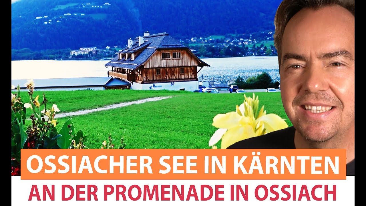 Ossiacher See in Kärnten - An der wunderschönen Promenade in Ossiach