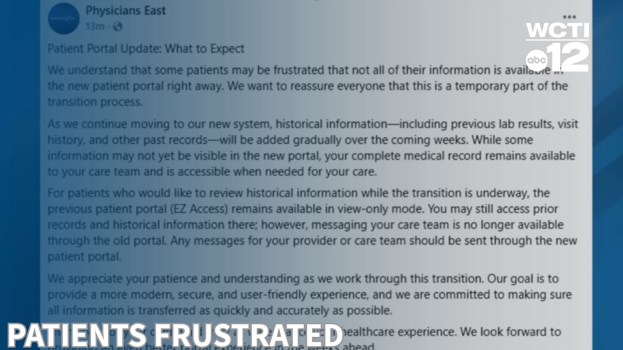 Delayed prescriptions? Patients raise concerns about Physicians East portal