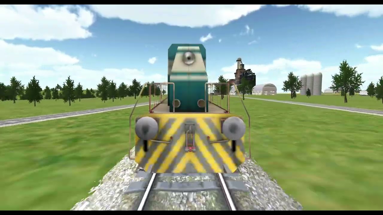 Diesel Train Driving At American Midwest On Train Sim