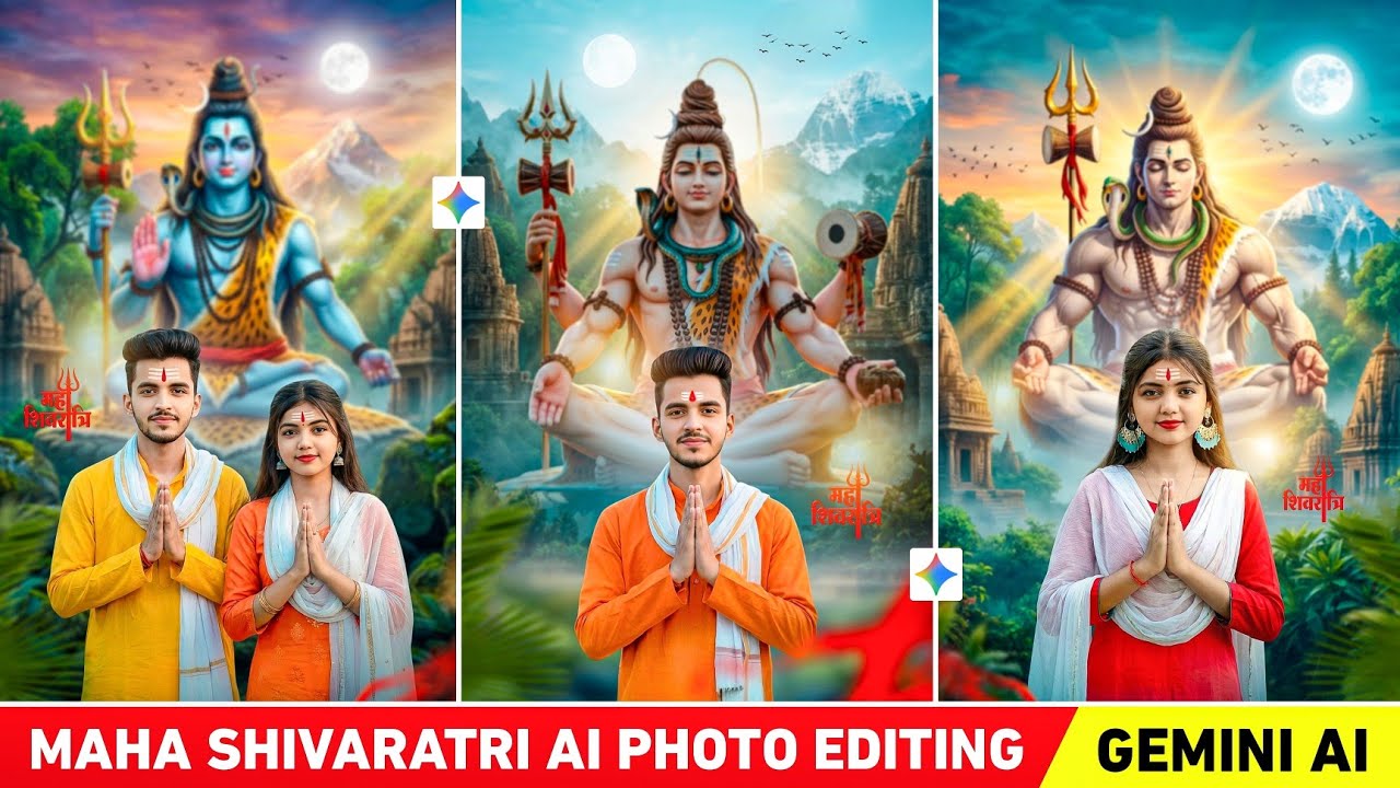 Mahashivratri photo editing 2026 | Google gemini shivratri photo editing | Shivratri photo editing
