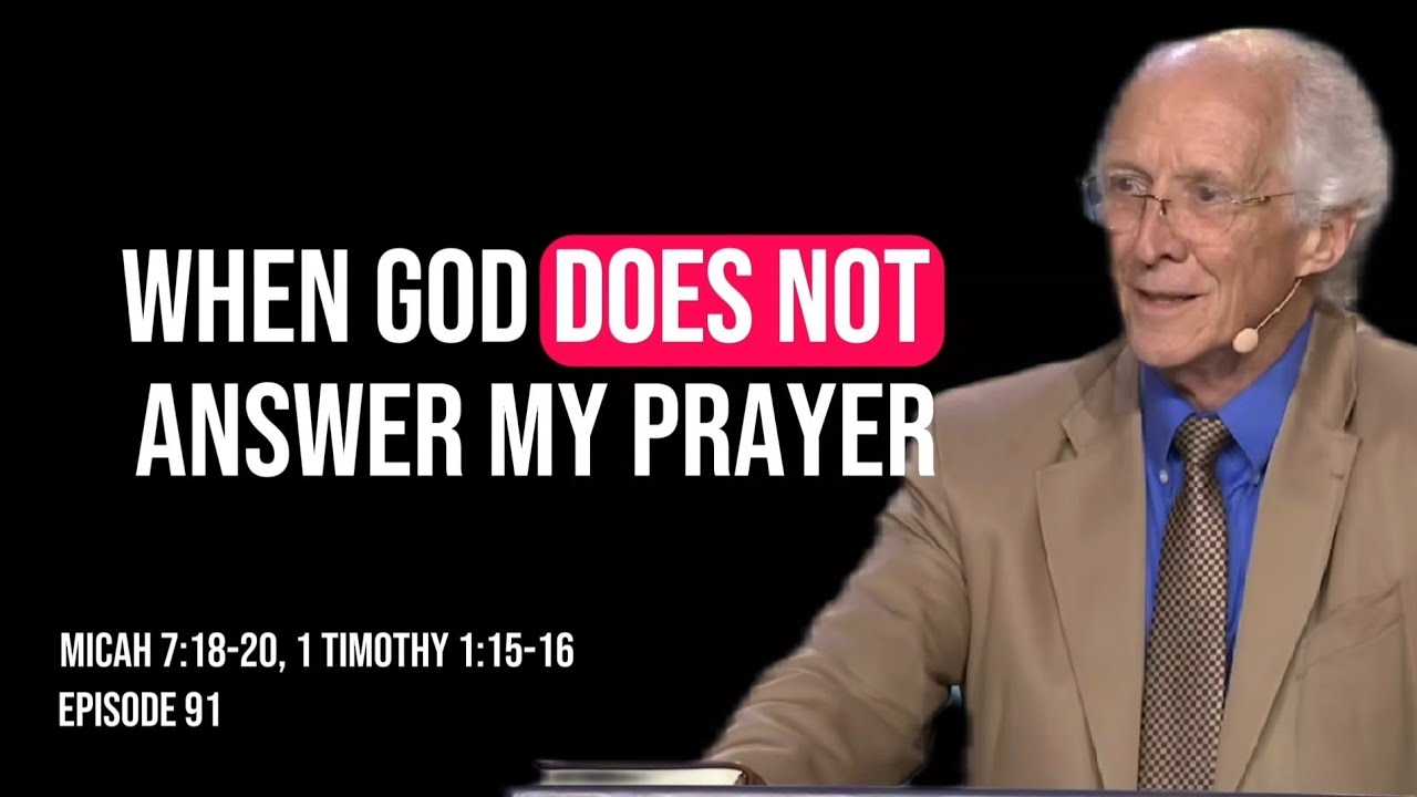 Micah 7:18 | John Piper | When my prayers feel unanswered