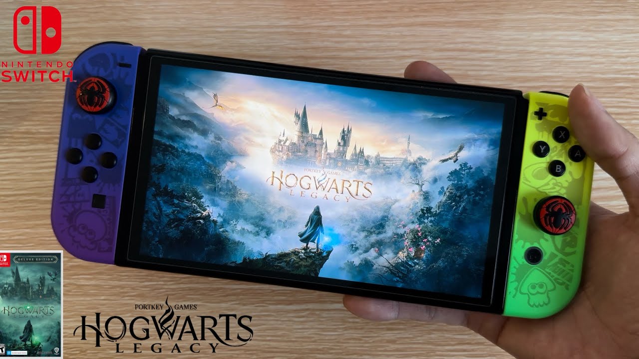 Hogwarts Legacy on Nintendo Switch Gameplay | Nintendo Switch Oled Gameplay