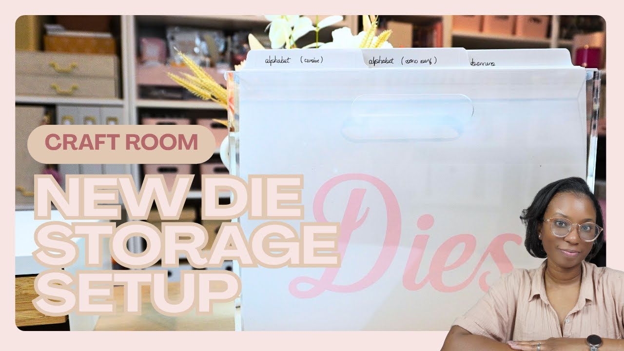 Genius Die Storage System Setup You'll Wish You Tried Sooner! ~ Craft Room Organisation