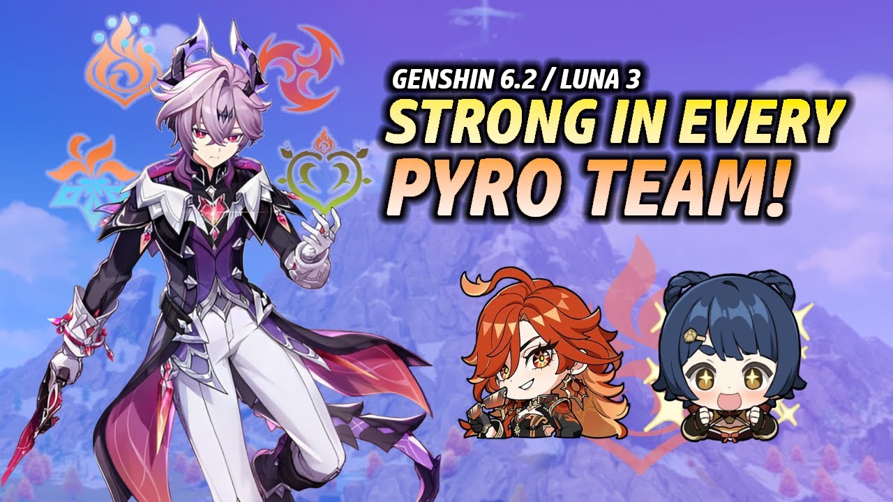 Off-Field Pyro Got A Massive Buff With Durin! | Genshin Impact 6.2/Luna 3 Gameplay Analysis