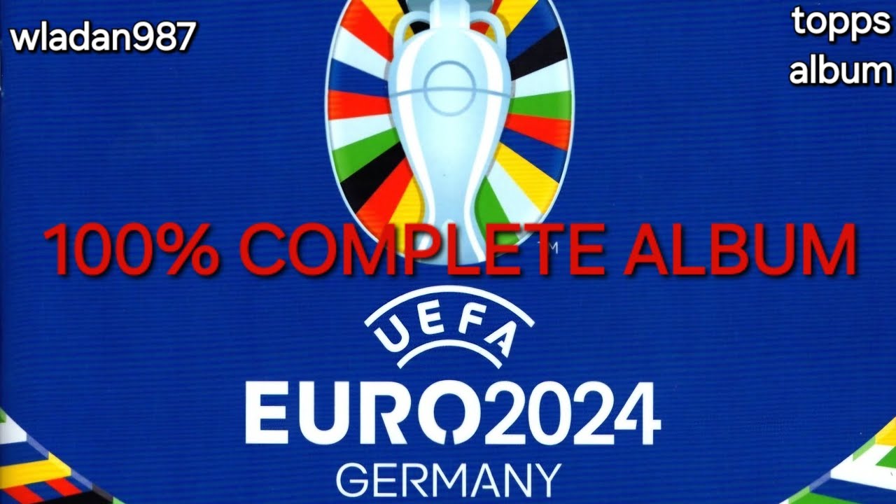 EURO 2024 Germany - 100% FULL Complete Album (topps)