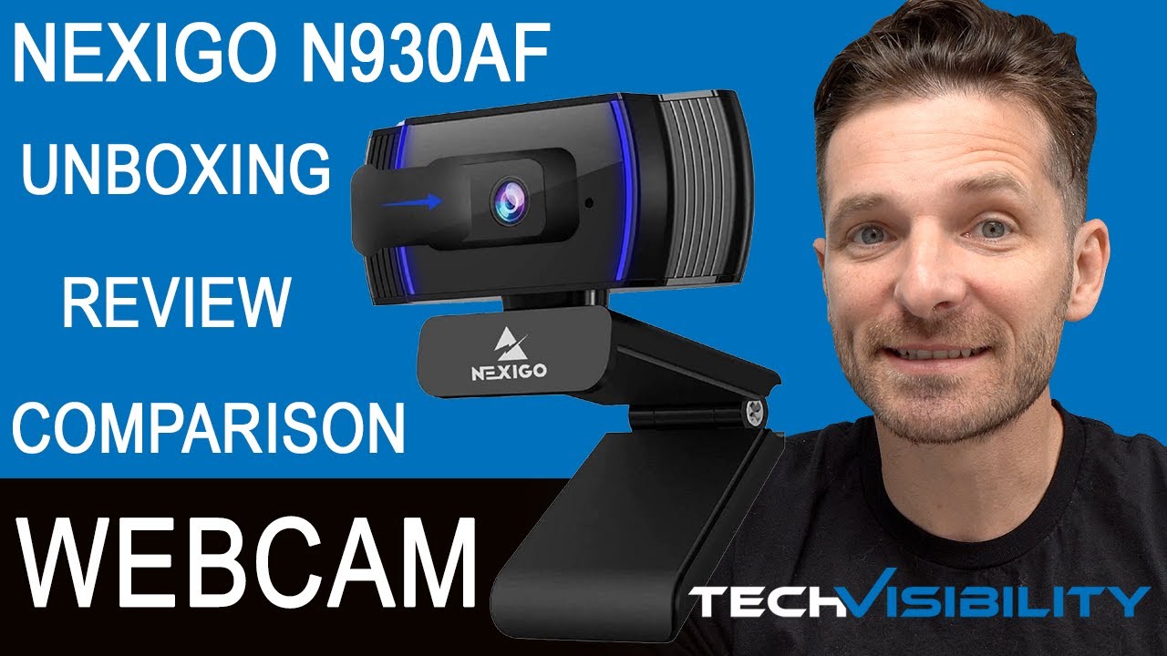 Nexigo N930AF Webcam vs Logitech C922 Pro vs Logitech Brio 4K | Review and Unboxing