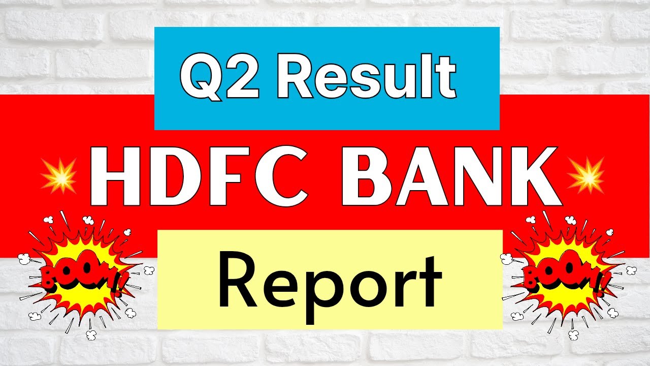 HDFC Bank Q2 Results &bull; HDFC Bank Q2 Results 2026 &bull; HDFC Bank share latest news &bull;HDFC Bank share news