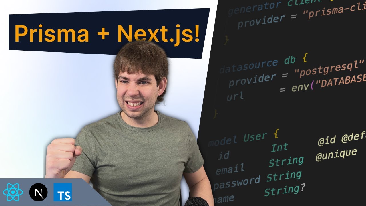 Как настроить Prisma с Next.js и Postgres!