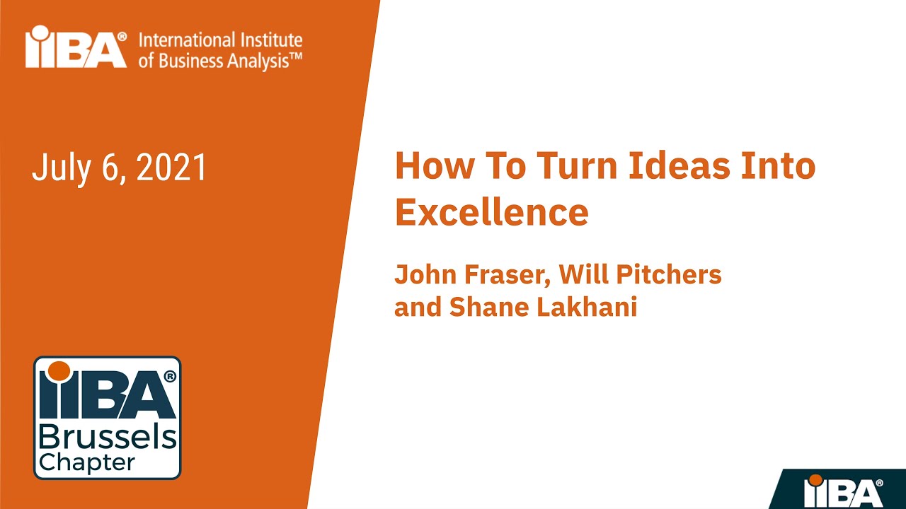 How To Turn Ideas Into Excellence