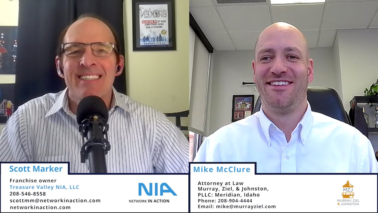 Ep #79: TV NIA QuickTips - Mike McClure: Legal Essentials for Business Owners New & Existing.