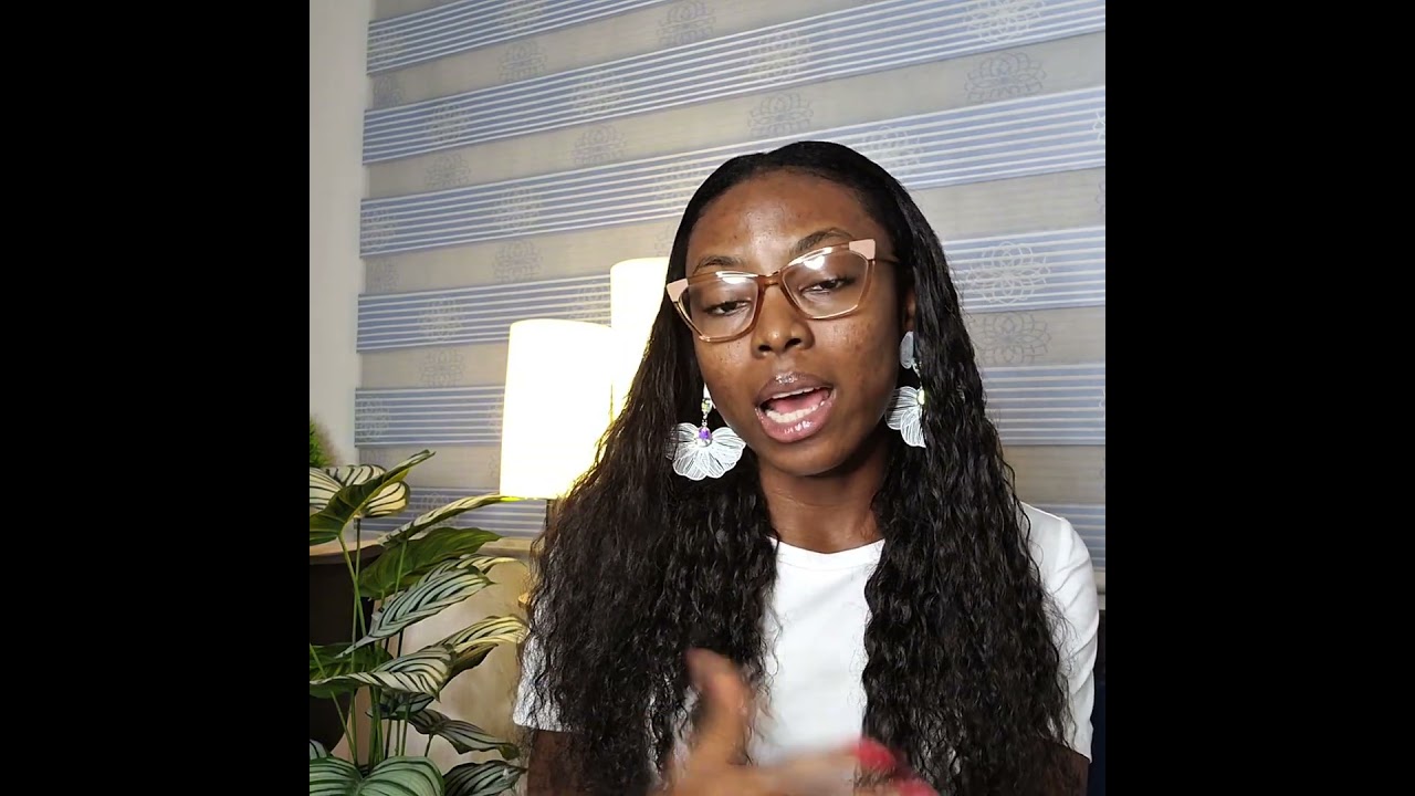 What is she doing on YouTube? 