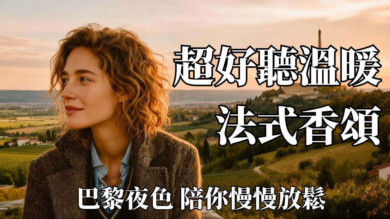 最好聽溫暖無廣告法式香頌歌單 2025 🇫🇷 | 讀書工作放鬆法語治癒必聽音樂 | 溫暖療癒系音樂 ✨ 🎧 