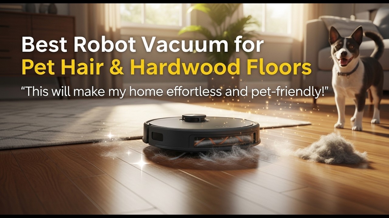 ✅ TOP 5 Best Robot Vacuum For Pet Hair And Hardwood Floors