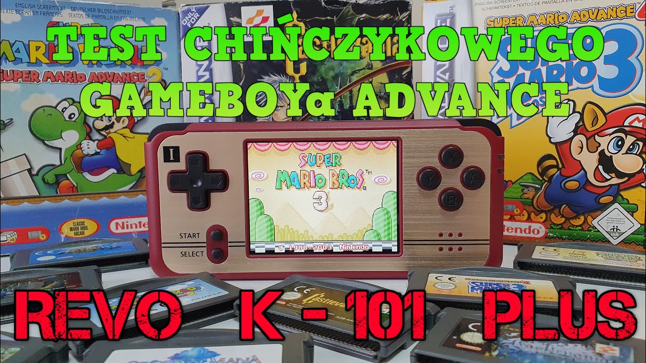 REVO K-101 PLUS - Czy To Udany Klon GameBoya Advance?