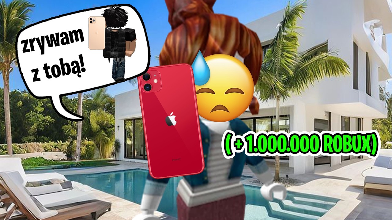 zerwał ze mną nie wiedząc kim jestem... (Historyjka roblox)