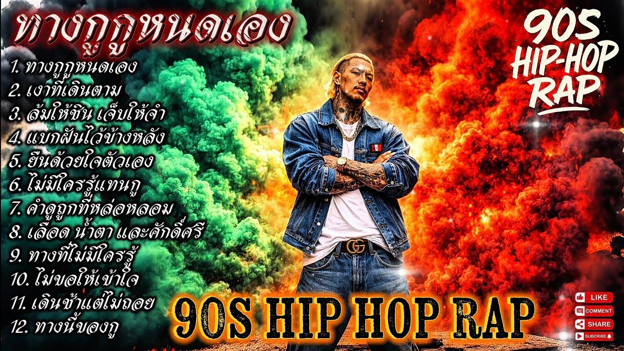 ทางกูกูหนดเอง👊✌🔥Rap Hip-hop🔥 #รวมเพลงแร็พฮิปฮอป #rap #hiphop #boombap [139]